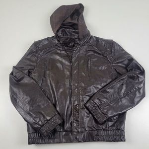 Wilson’s leather dark brown jacket - vintage